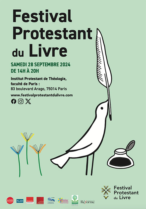 Affiche 3ème édition festival protestant du livre